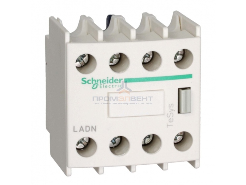 Контактный блок фронтальный Schneider Electric TeSys D 3НО+1НЗ