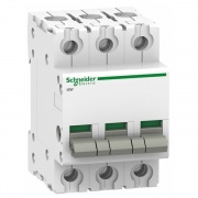 Выключател нагрузки iSW Acti 9 Schneider Electric 3П 100A (модульный рубильник)