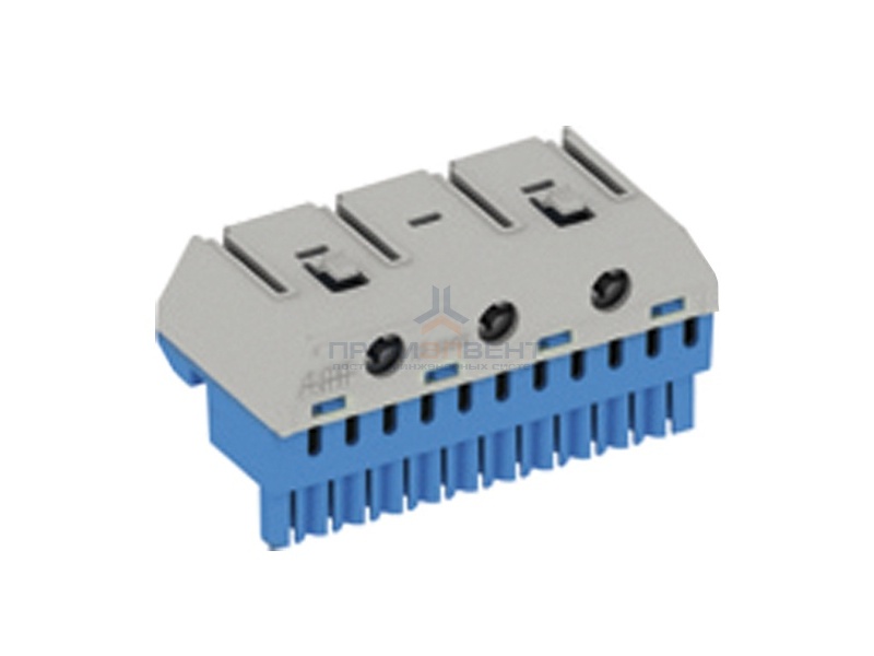 Клеммник самозажимной ABB N11x4+3x25мм ZK113B