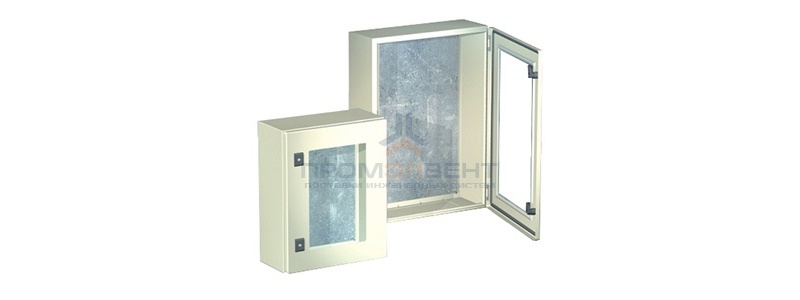 Навесной шкаф CE, с прозрачной дверью, 1000 x 600 x 300мм, IP55