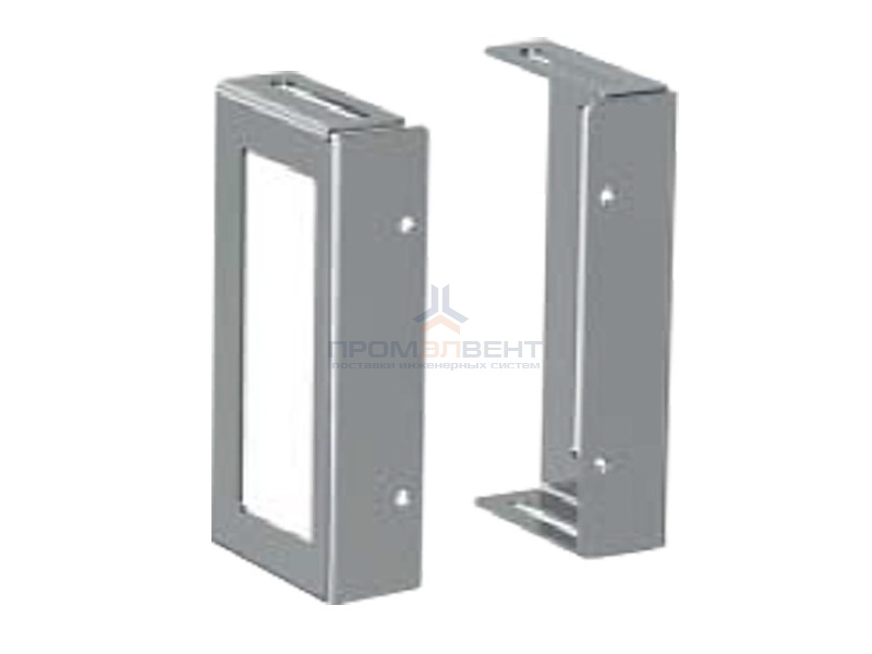 Боковой держатель для секционных монтажных плат, В400мм, 1упаковка - 2шт.