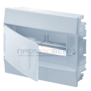 Бокс в нишу ABB Mistral41 12М непрозрачная дверь c клеммным блоком