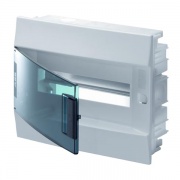 Бокс в нишу ABB Mistral41 12М зеленая дверь без клеммного блока