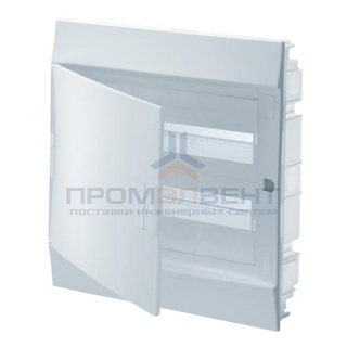 Бокс в нишу ABB Mistral41 24М непрозрачная дверь без клеммного блока