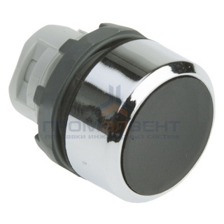 Кнопка ABB MP1-20B черная (только корпус) без подсветки без фиксации